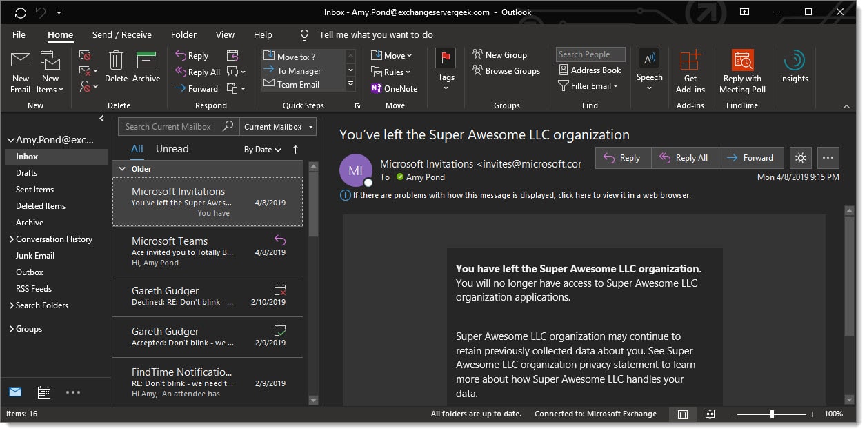 Improved Dark Mode in Outlook for Windows - SuperTekBoy